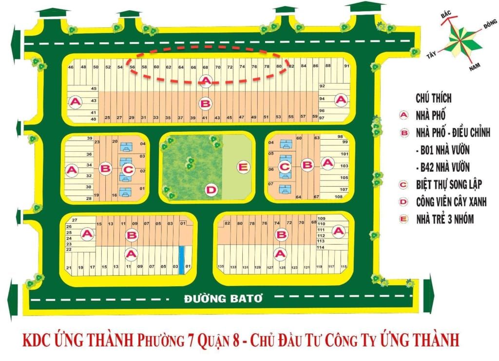 Ban Do Ung Thanh  1024x742 - KDC Ứng Thành Quận 8