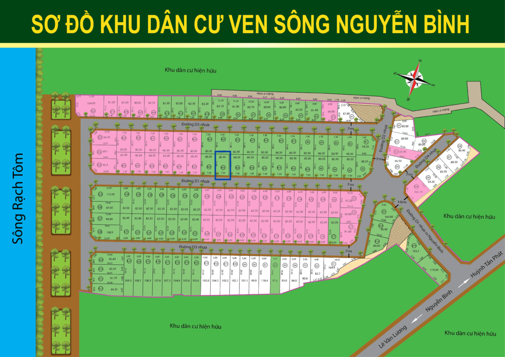 b32 3 1024x724 - Nền B32 Kdc Ven Sông Nguyễn Bình Nhà Bè